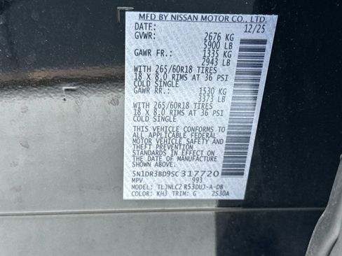 Used 2025 Nissan Pathfinder Rock Creek AWD/4WD image 26