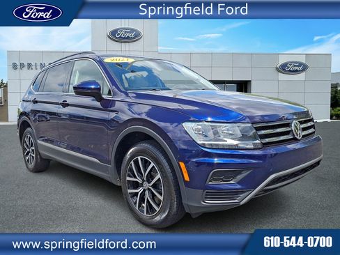 Used 2021 Volkswagen Tiguan SE w/ Panoramic Sunroof Package AWD/4WD image 1