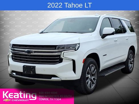 Used 2022 Chevrolet Tahoe LT w/ Luxury Package RWD image 2