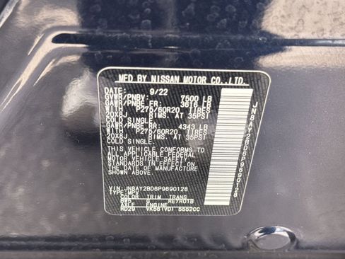 Used 2023 Nissan Armada SL w/ Cargo Package AWD/4WD image 30