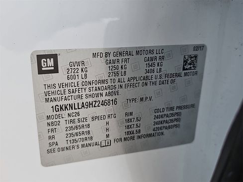 Used 2017 GMC Acadia SLE w/ Driver Alert Package I image 38