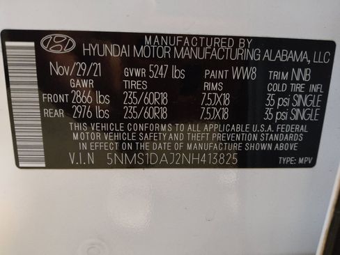 Used 2022 Hyundai Santa Fe SE image 33