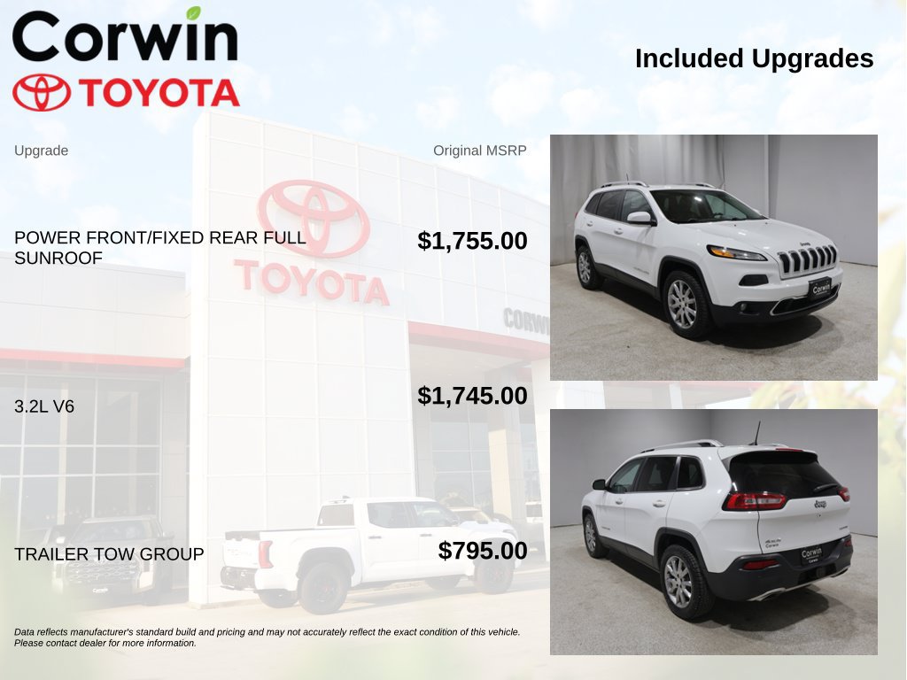 Used 2018 Jeep Cherokee Limited w/ Trailer Tow Group AWD/4WD image 4