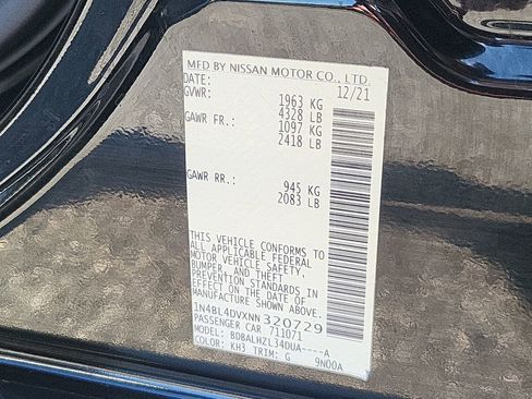 Used 2022 Nissan Altima 2.5 SV image 31