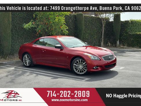 Used 2014 INFINITI Q60 Convertible w/ Premium Package image 6