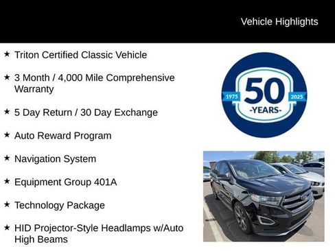 Used 2017 Ford Edge Sport w/ Equipment Group 401A AWD/4WD image 6