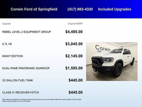 Used 2023 RAM 1500 Rebel w/ Rebel Level 2 Equipment Group AWD/4WD image 5