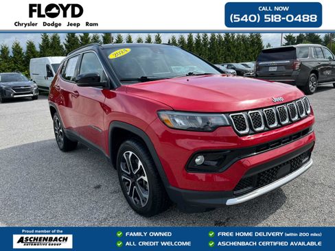 Used 2024 Jeep Compass Limited AWD/4WD image 1
