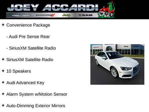 Used 2019 Audi A4 2.0T Premium w/ Convenience Package image 8