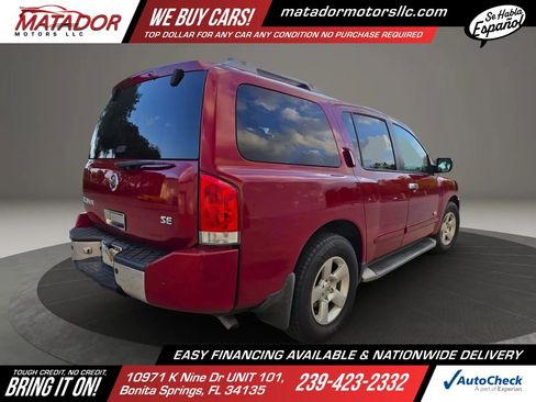 Used 2005 Nissan Armada SE w/ (H01) Bose Pkg RWD image 5