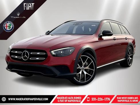Used 2021 Mercedes-Benz E 450 4MATIC All-Terrain Wagon w/ Premium Package image 1