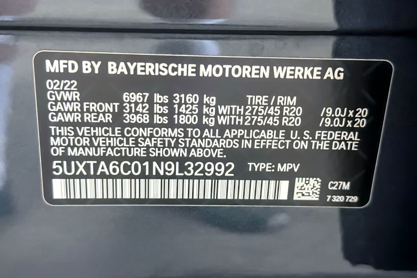 Used 2022 BMW X5 xDrive45e w/ Executive Package AWD/4WD image 30