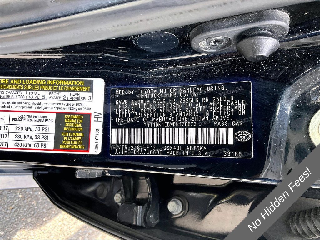 Used 2015 Toyota Avalon XLE Premium FWD image 25
