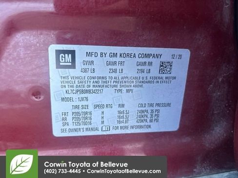 Used 2021 Chevrolet Trax LT w/ Driver Confidence Package image 27