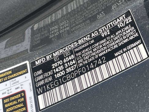 Certified 2023 Mercedes-Benz EQE 350+ 4MATIC Sedan image 50