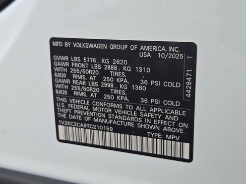 New 2026 Volkswagen Atlas Cross Sport SE AWD/4WD image 19