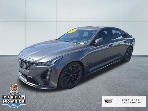 Used 2022 Cadillac CT5 V Blackwing w/ Parking Package RWD image 1