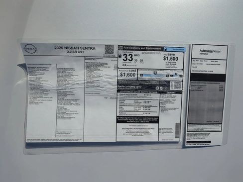 New 2025 Nissan Sentra SR w/ SR Premium Package FWD image 21