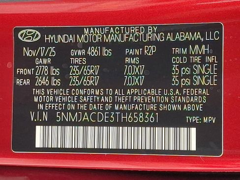 New 2026 Hyundai Tucson SE image 14