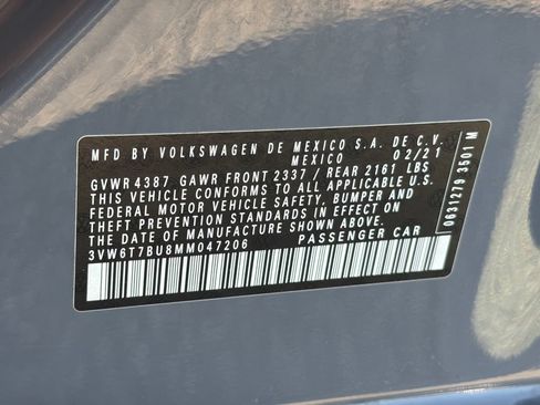 Used 2021 Volkswagen Jetta GLI FWD image 34