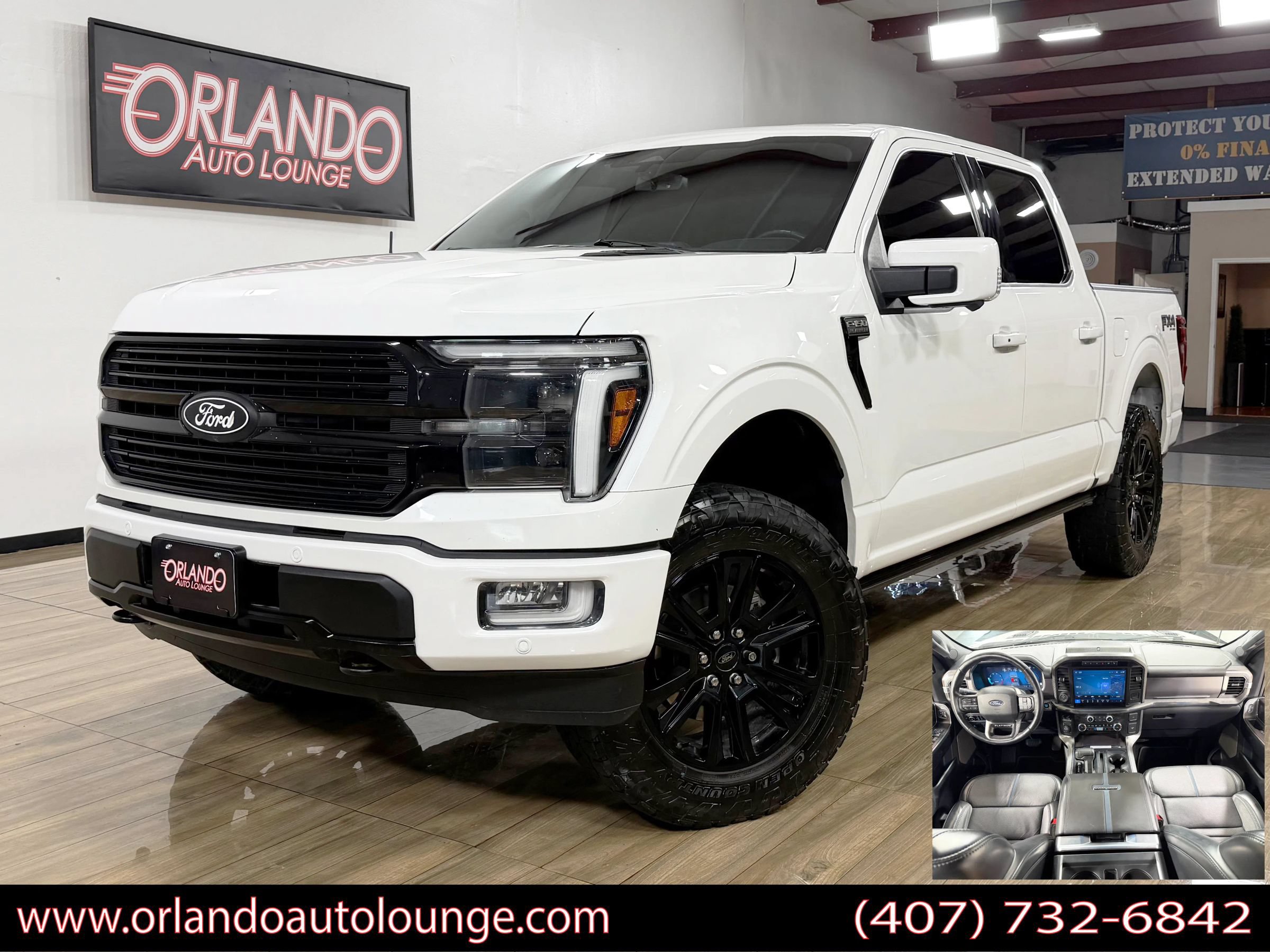 Used 2024 Ford F150 Platinum w/ FX4 Off-Road Package AWD/4WD image 1