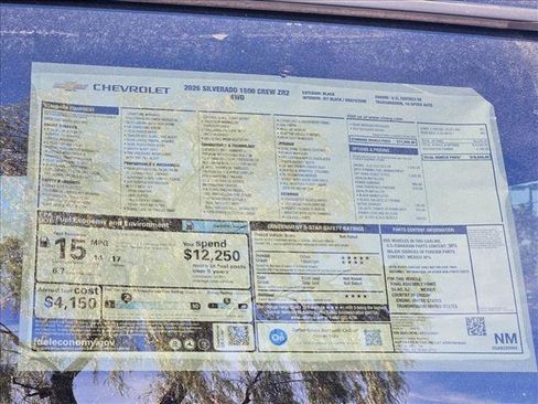 New 2026 Chevrolet Silverado 1500 ZR2 w/ LPO, Dark Essentials Package AWD/4WD image 18