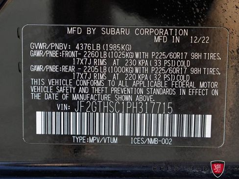 Used 2023 Subaru Crosstrek 2.5i Sport AWD/4WD image 42