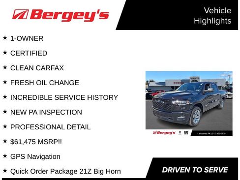 Used 2025 RAM 1500 Big Horn AWD/4WD image 5