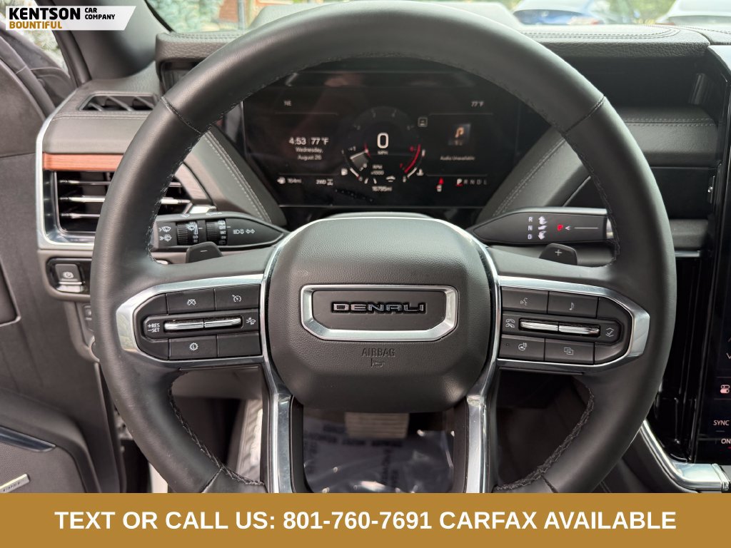 Used 2025 GMC Yukon XL Denali w/ Sun & Power Step Package AWD/4WD image 17