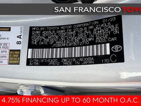 Certified 2023 Toyota Corolla XLE image 42