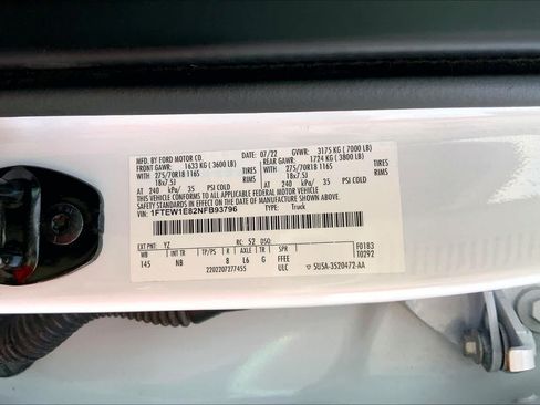 Used 2022 Ford F150 Tremor w/ Equipment Group 402A High AWD/4WD image 34