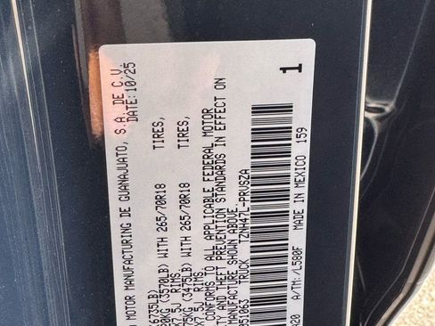 New 2025 Toyota Tacoma TRD Off-Road w/ TRD Off Road Premium Package image 27