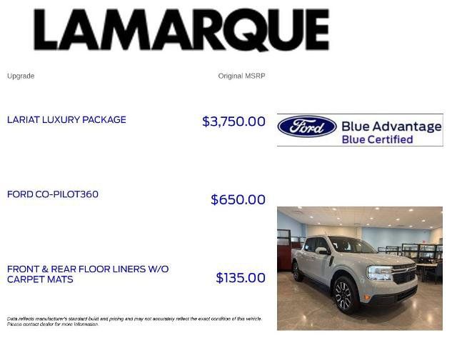 Certified 2022 Ford Maverick Lariat w/ Lariat Luxury Package FWD image 10