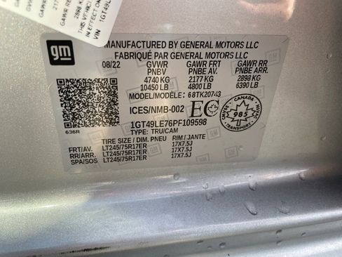 Used 2023 GMC Sierra 2500 Pro w/ Convenience Package image 38