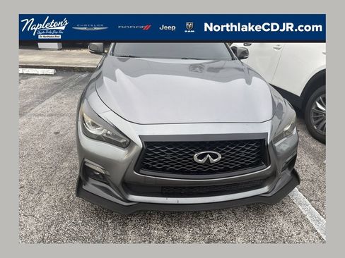 Used 2018 INFINITI Q50 Red Sport 400 w/ Cargo Package (L95) RWD image 1