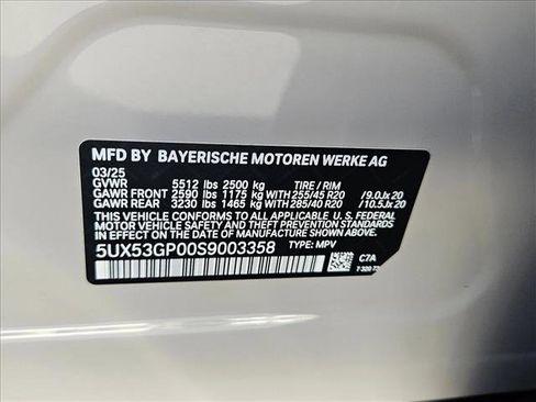 Certified 2025 BMW X3 xDrive30i w/ Convenience Package image 22