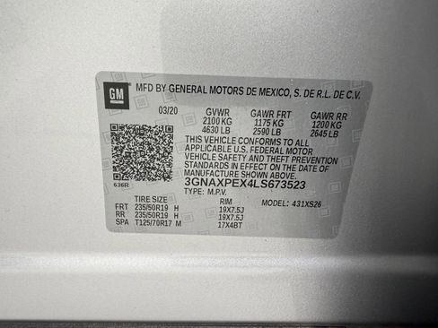 Used 2020 Chevrolet Equinox Premier image 17