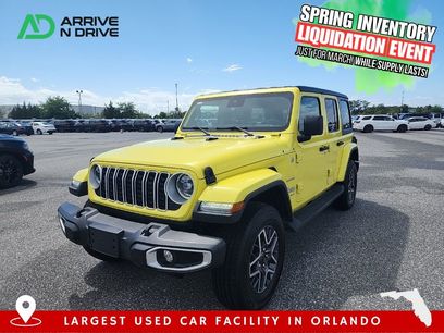 Used 2024 Jeep Wrangler Sahara