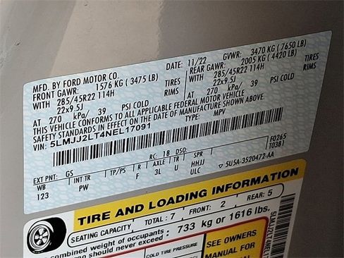 Certified 2022 Lincoln Navigator Reserve image 27