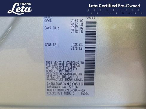 Used 2023 Nissan Altima 2.5 SV image 25