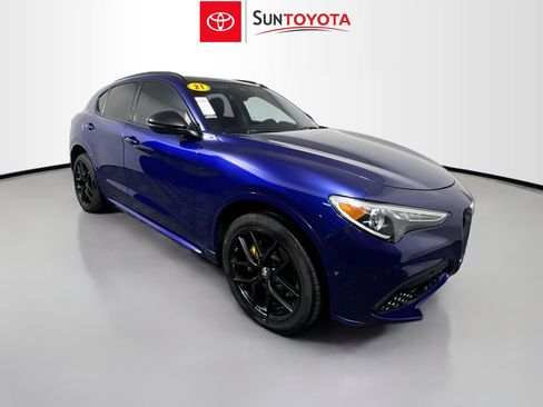 Used 2021 Alfa Romeo Stelvio Ti w/ Nero Edizione image 1