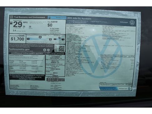 New 2026 Volkswagen Jetta GLI Autobahn image 23