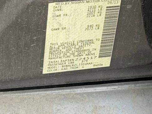 Used 2014 Nissan Altima 2.5 S FWD image 10