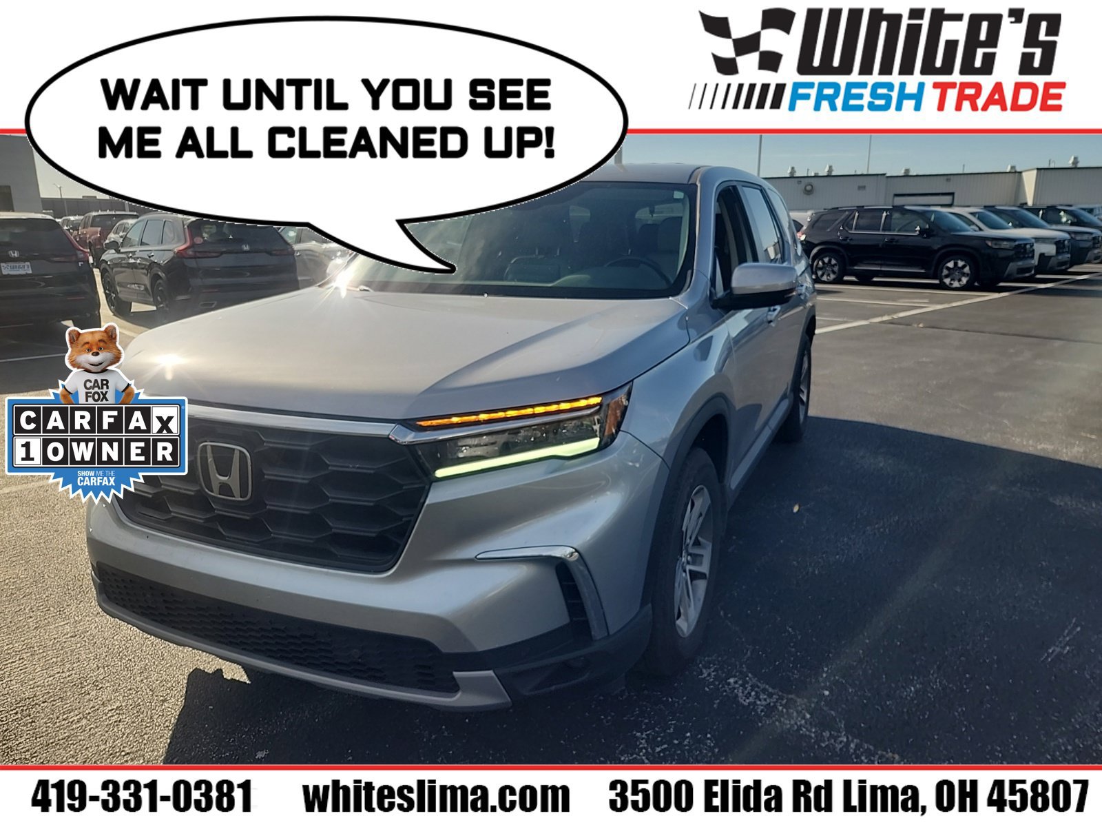 Used 2025 Honda Pilot EX-L image 1