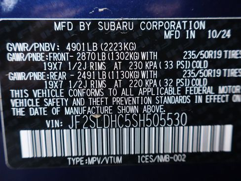 Used 2025 Subaru Forester Sport AWD/4WD image 47