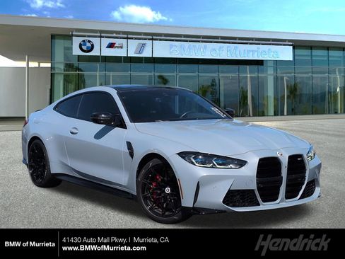 Used 2022 BMW M4 Coupe w/ Executive Package RWD image 1