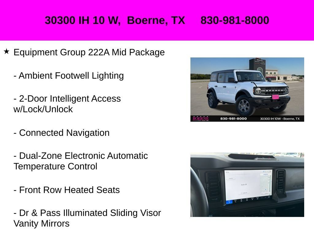 Used 2025 Ford Bronco Big Bend AWD/4WD image 10