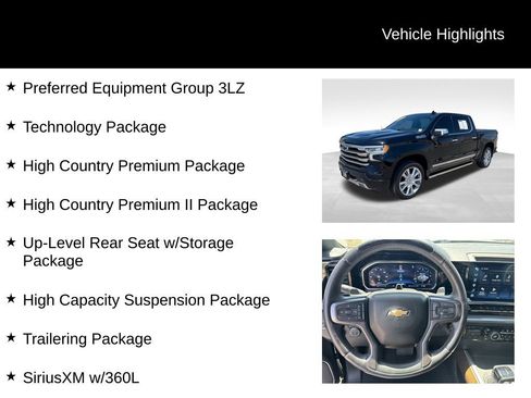 Certified 2023 Chevrolet Silverado 1500 High Country AWD/4WD image 5