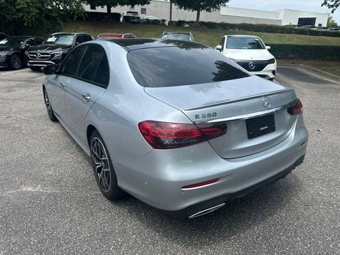 Used 2022 Mercedes-Benz E 350 Sedan w/ AMG Line Exterior image 7
