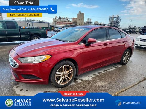 Used 2018 Ford Fusion SE w/ Fusion SE Technology Package FWD image 1